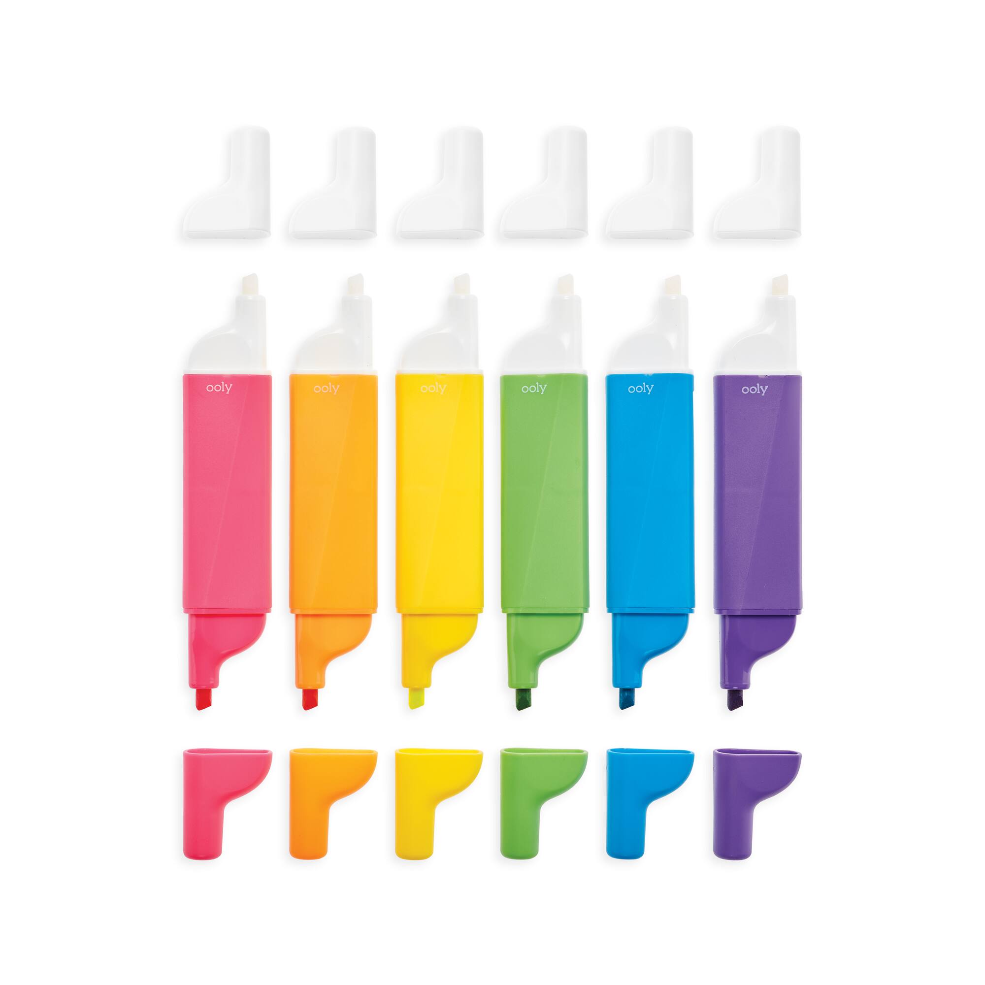 OOLY Do-Overs Erasable Highlighters Set